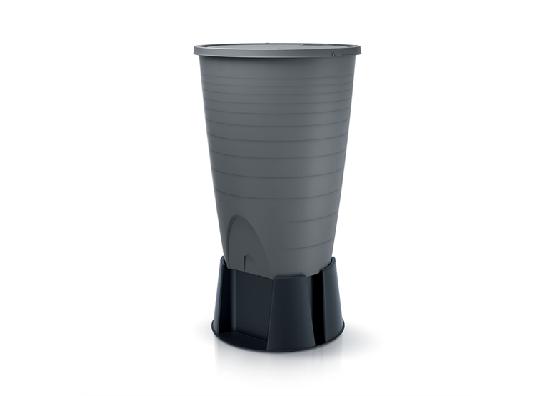 Regenwasser-Set mooth gray peruno Prosperplast IDPE260S-429U