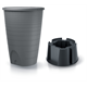 Regenwasser-Set mooth gray peruno Prosperplast IDPE260S-429U