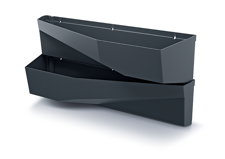 Vertikaler Garten 3 SET - anthrazit Prosperplast IO3W800-S433