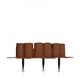 Gartenpalisade PALISADA - braun Prosperplast IPAL6-R222