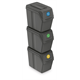Abfallbehälter-Set 20l SORTIBOX 3 St. Prosperplast ISWB20S3-405U