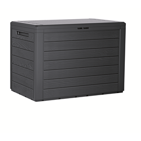 Gartenbox WOODEBOX 190l anthrazit Prosperplast MBWL190-S433