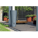 Regenspeicher 320l TUBO grys Granit Prosperplast RWT320-431UG