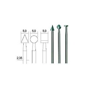 Wolfram-Vanadium-Stahl Frässer-Set, 5mm Proxxon PR28720