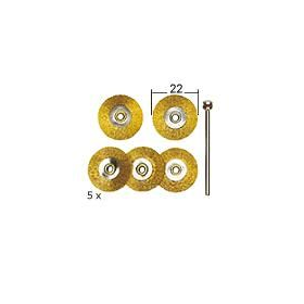 Messingbürsten in Radform Proxxon PR28962