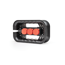 Kabelaufroller mit Elektroleiste Qbrick System Custom Cable Winder with an electrical strip Set