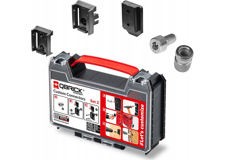 Schnellkupplungen mit Molen Qbrick System Custom Connectors Set 2