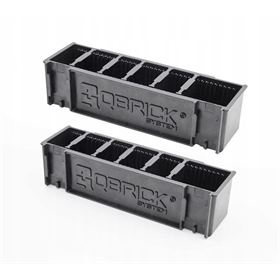 Set mit 2 langen Werkzeughaltern Qbrick System Custom Long Items Holder