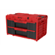 Werkzeugbox mit Schubladen Qbrick System ONE 2.0 DRAWER 2 TOOLBOX RED Ultra HD Custom