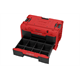 Werkzeugbox mit Schubladen Qbrick System ONE 2.0 DRAWER 2 TOOLBOX RED Ultra HD Custom