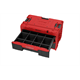 Werkzeugbox mit Schubladen Qbrick System ONE 2.0 DRAWER 2 TOOLBOX RED Ultra HD Custom