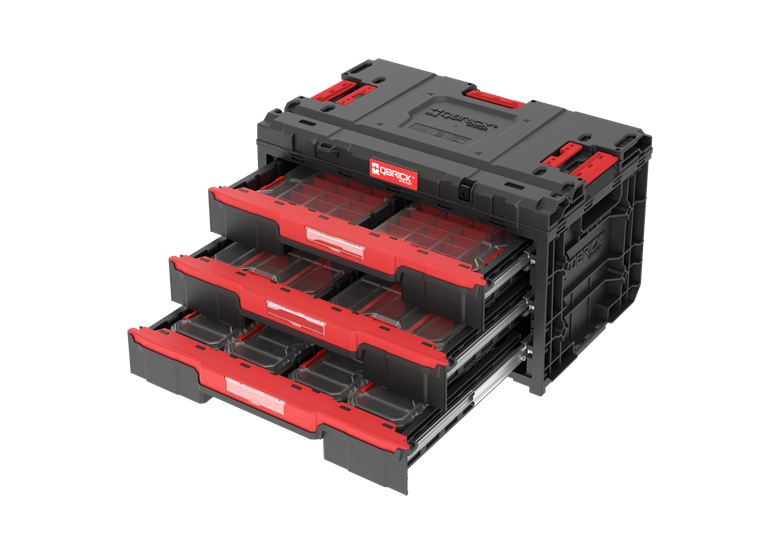 Werkzeugkiste. Qbrick System ONE 2.0 DRAWER 3 TOOLBOX PROMO Compact Organizers SET