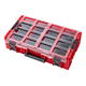 Großer Organizer mit Behältern und Adapter Qbrick System ONE 2.0 ORGANIZER 2XL PROMO RED Ultra HD Custom