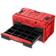 Schubladenset auf Rollenplattform Qbrick System ONE 2.0 WORKSHOP DRAWERS SET nr 5 RED Ultra HD Custom