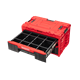 Schubladenset auf Rollenplattform Qbrick System ONE 2.0 WORKSHOP DRAWERS SET nr 7 RED Ultra HD Custom