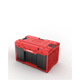 Schubladenset auf Rollenplattform Qbrick System ONE 2.0 WORKSHOP DRAWERS SET nr 7 RED Ultra HD Custom