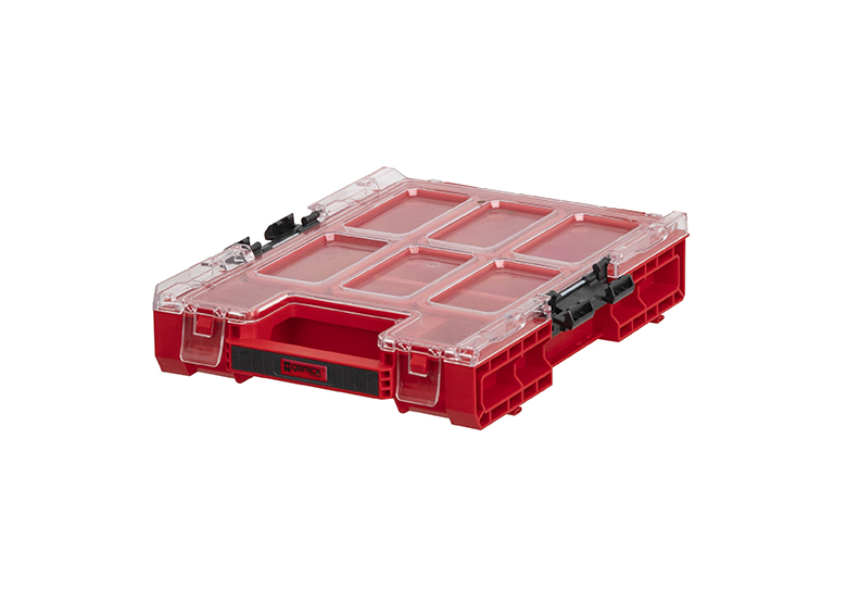 Organizer mit herausnehmbaren Behältern Qbrick System ONE ORGANIZER M RED Ultra HD