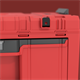 Werkzeugbox mit Schubladen Qbrick System PRIME DRAWER 2 TOOLBOX EXPERT RED Ultra HD Custom