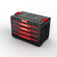 Werkzeugbox mit Schubladen Qbrick System PRIME DRAWER 4 TOOLBOX BASIC