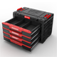 Werkzeugbox mit Schubladen Qbrick System PRIME DRAWER 4 TOOLBOX BASIC