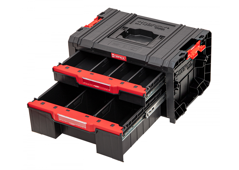 Werkzeugbox mit Schubladen Qbrick System PRO 2.0 DRAWER 2 TOOLBOX BASIC