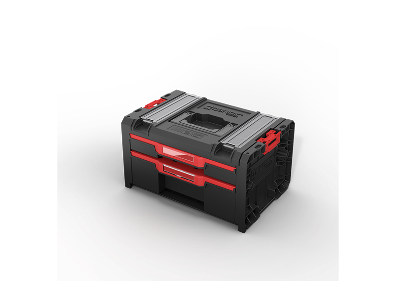 Werkzeugbox mit Schubladen Qbrick System PRO 2.0 DRAWER 2 TOOLBOX PROFI EXPERT