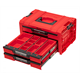 Werkzeugbox mit Schubladen Qbrick System PRO 2.0 DRAWER 3 TOOLBOX EXPERT RED