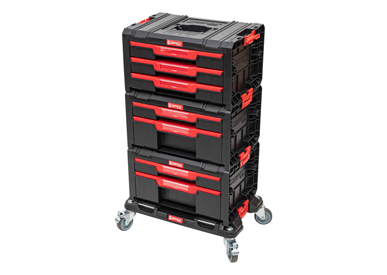 Schubladenset auf Rollenplattform Qbrick System PRO 2.0 DRAWER SET