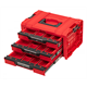 Schubladenset auf Rollenplattform Qbrick System PRO 2.0 DRAWER SET EXPERT RED Ultra HD