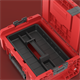 Werkzeugkasten Qbrick System PRO 2.0 TECHNICIAN CASE PROFI RED Ultra HD