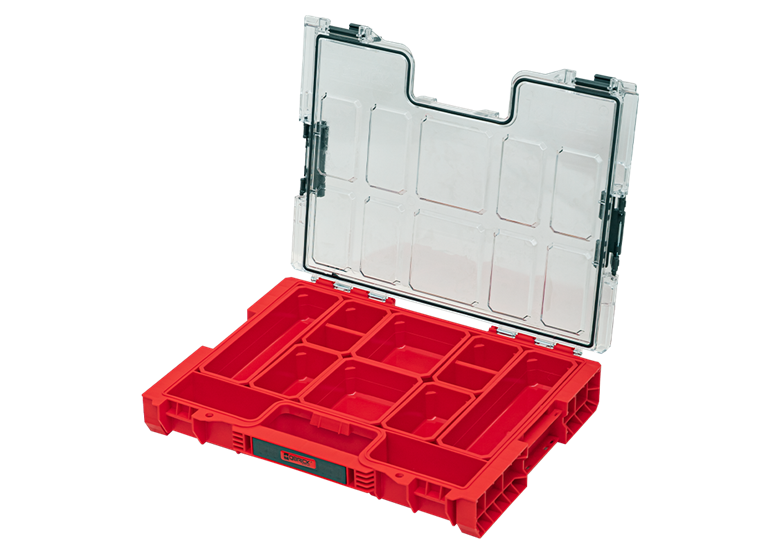 Organizer mit herausnehmbaren Behältern Qbrick System PRO ORGANIZER 200 RED Ultra HD