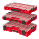 Organizer mit herausnehmbaren Behältern Qbrick System PRO ORGANIZER 200 RED Ultra HD
