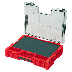 Organizer mit Schaumstofffüllung Qbrick System PRO ORGANIZER 300 MFI RED Ultra HD Custom