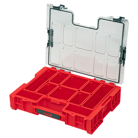 Organizer mit herausnehmbaren Behältern Qbrick System PRO ORGANIZER 300 RED Ultra HD