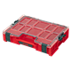 Organizer mit herausnehmbaren Behältern Qbrick System PRO ORGANIZER 300 RED Ultra HD