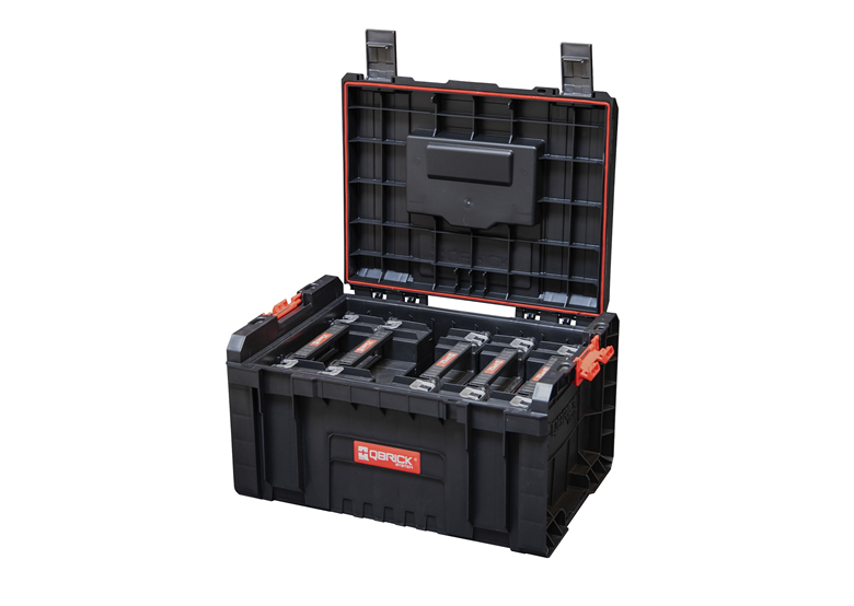 Box mit herausnehmbaren Organizern Qbrick System PRO TOOLBOX + 5x TWO ORGANIZER MULTI