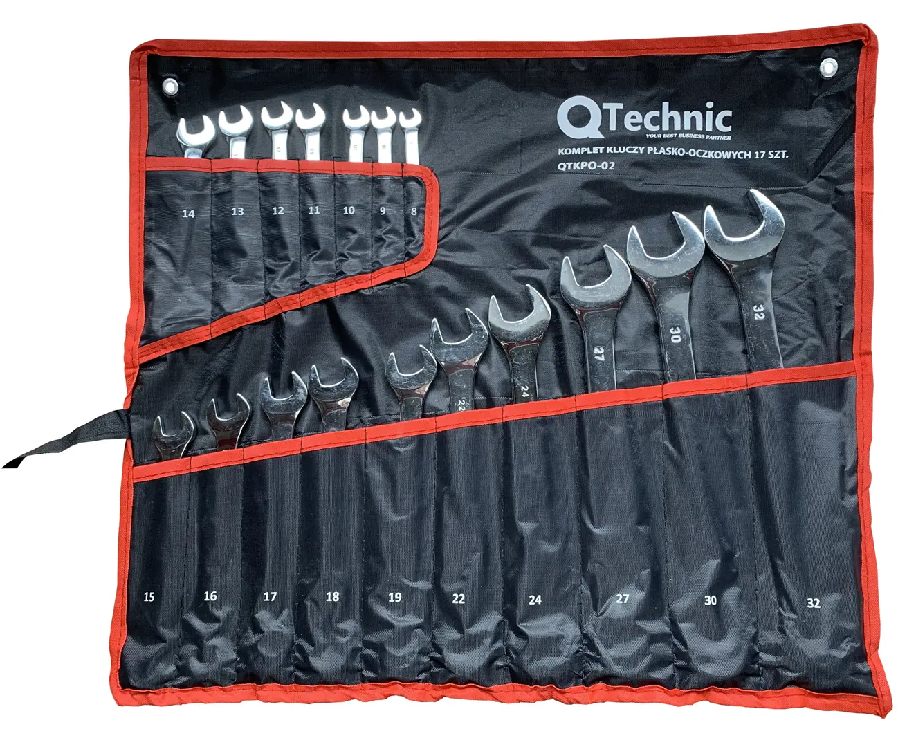 Ringmaulschlüssel Set 17 Stück Qtechnic Q-TECHNIK