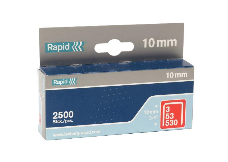 Klammerstäbe Rapid 53/10 2.5M Galv
