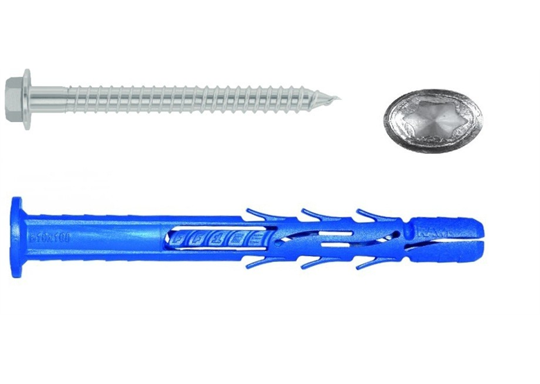 Rahmendübel mit Mantel Rawlplug R-FF1-N-10K100