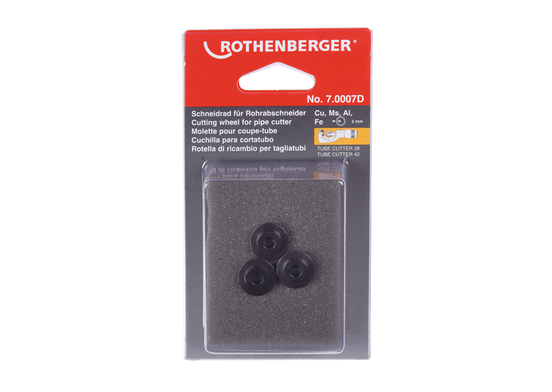 Schneidrad für ROTRAC 28/42, 3Stk. Rothenberger 70007D