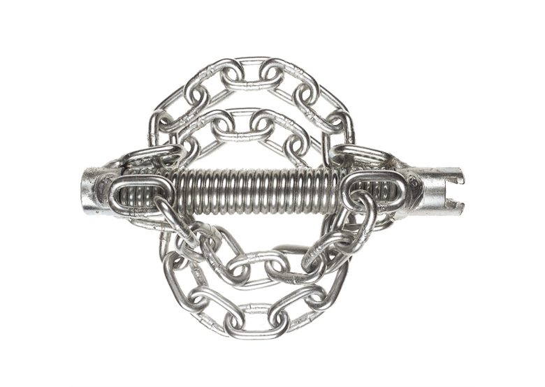 Kettenschleuderkopf, 4 glatte Ketten 22mm Rothenberger 72289