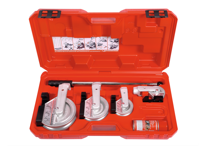 Handbiegemaschinen-Set 12-15-18-22mm Rothenberger ROBEND H + W Plus
