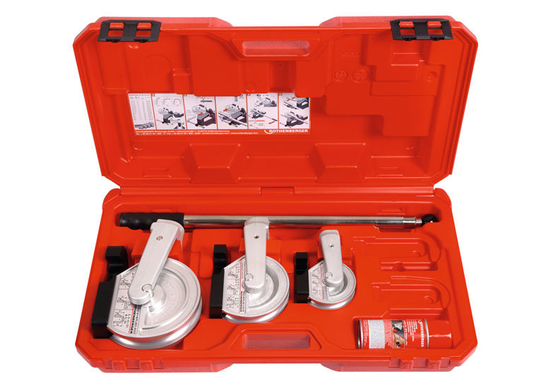 Biegegerät mit Biegesegmenten 15-18-22mm Rothenberger ROBEND H + W Plus