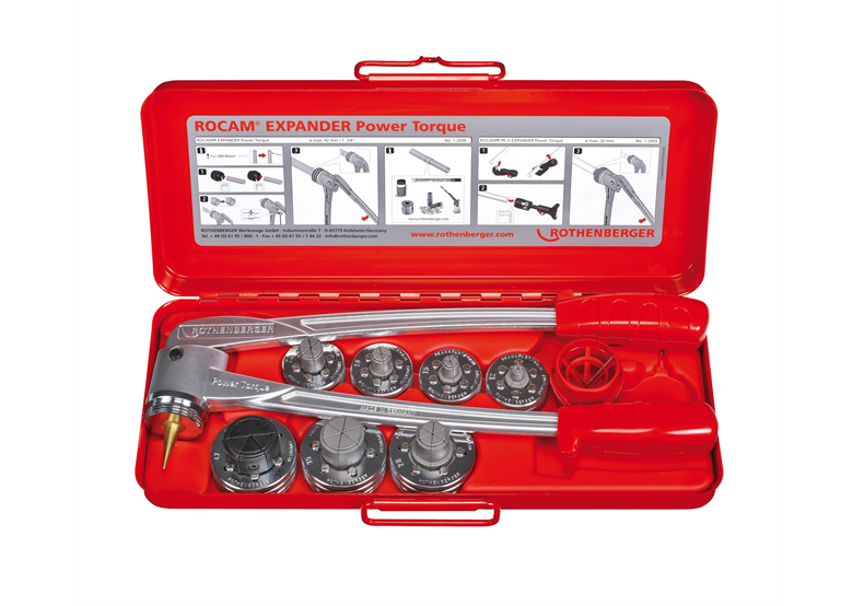 Expanderzange 1.1/8" Rothenberger ROCAM EXPANDER Power Torque Set
