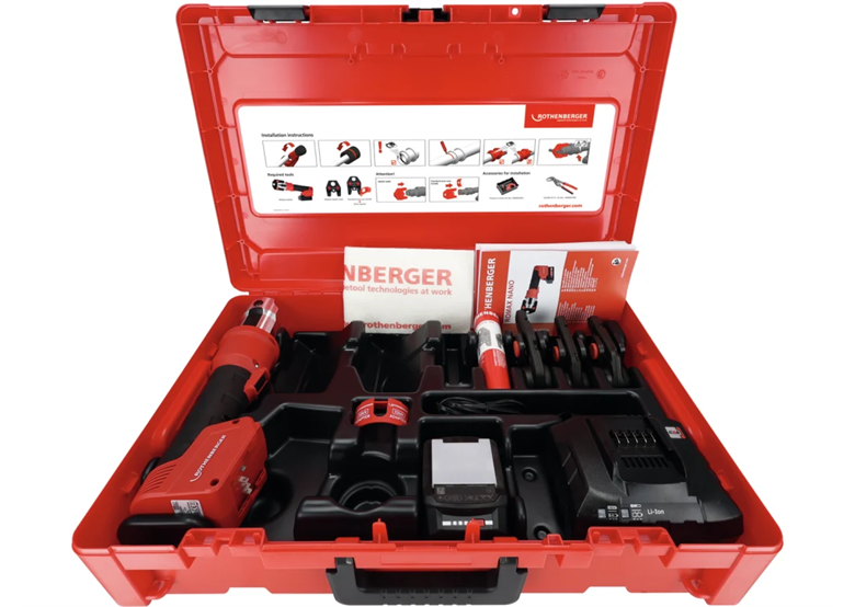 Rohrpresszange Rothenberger ROMAX NANO iJAW SV