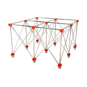 Klappbarer Arbeitstisch 120x120 cm Rubi 28918
