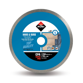 Diamant- Trennscheibe für Naßschnitt 250mm Rubi CPA 250