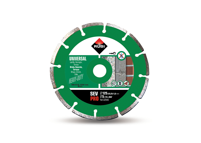 Diamant-Trennscheibe Rubi SEV 125 PRO