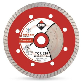 Trockenschnitt Turbo Scheibe 1,2 mm Rubi TCR 115