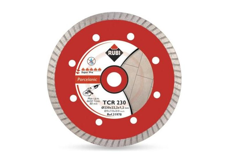 Trockenschnitt Turbo Scheibe 1,2 mm Rubi TCR 115